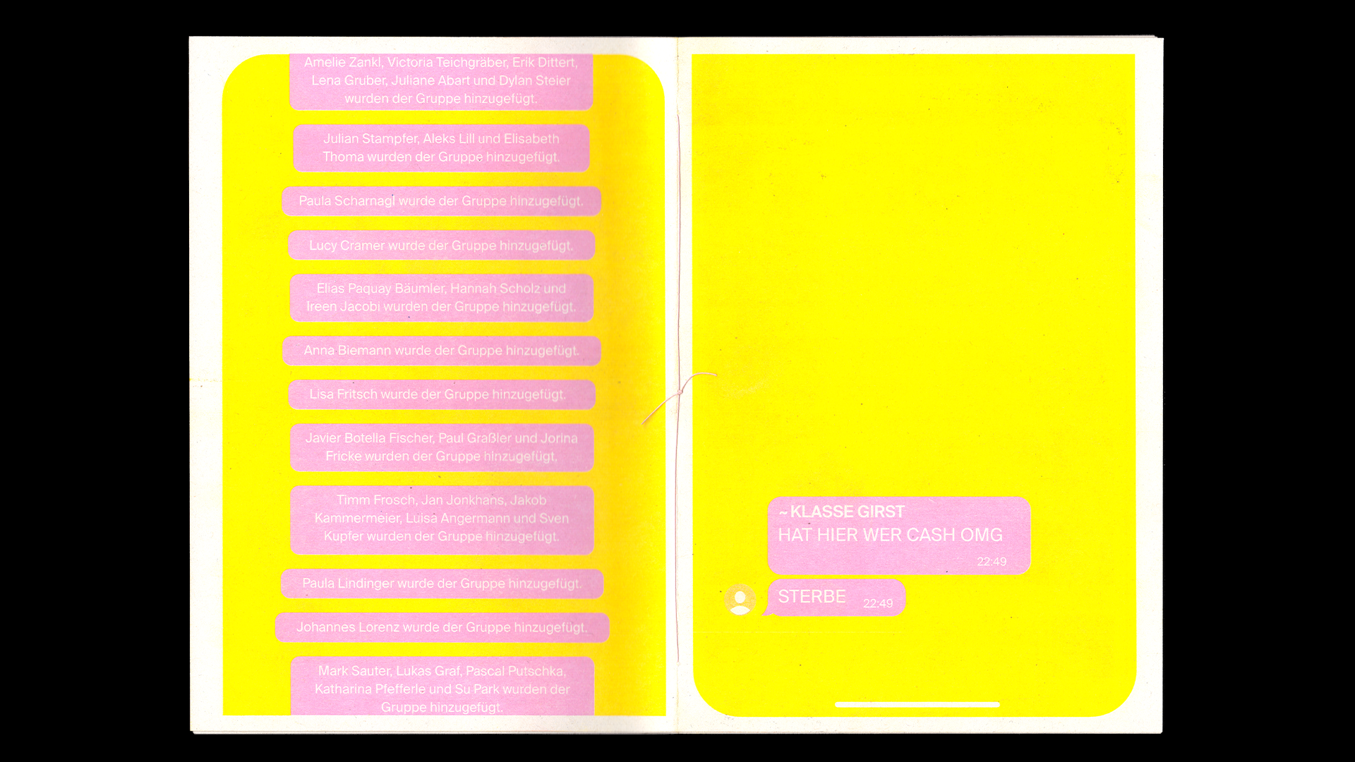 NYC Zine Klasse Girst